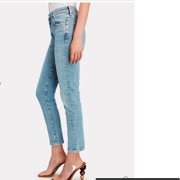 Agolde Toni mid-rise slim jeans in blue 29 - Picture 3 of 12